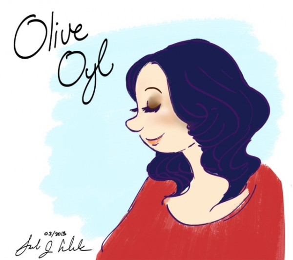 Olive Oyl Hair Down